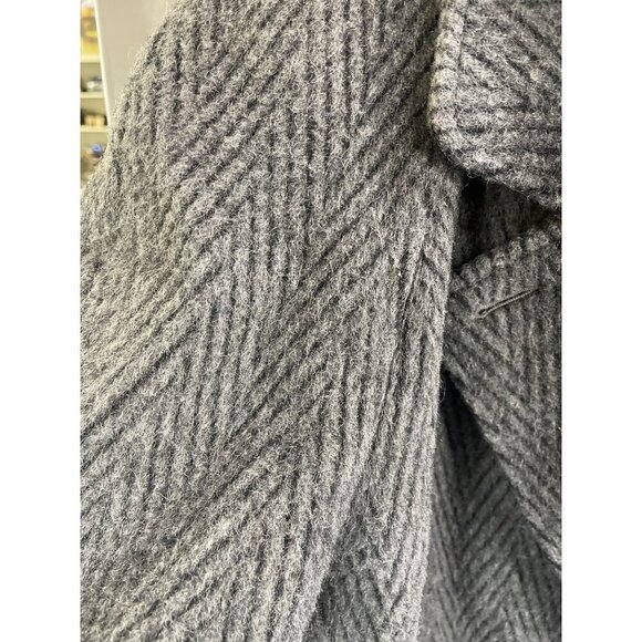 Vintage Veste Bene Made In Italy Womens Wool Double-Breasted Peacoat L - Picture 7 of 14